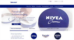 Desktop Screenshot of beiersdorf.nl