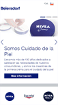 Mobile Screenshot of beiersdorf.cl