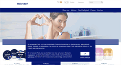 Desktop Screenshot of de.beiersdorf.ch