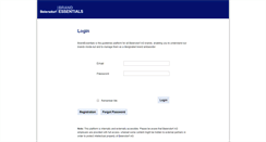 Desktop Screenshot of essentials.beiersdorf.com