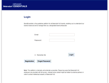 Tablet Screenshot of essentials.beiersdorf.com